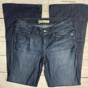 Level 99 Anthropologie Jeans Womens 26 Blue Indigo Dark Wash Boot Cut